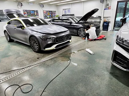 벤츠 GT43 샤틴 그레이 전체 랩핑 시공 / 성남 랩핑 / 분당 랩핑 / 판교 랩핑 / 스탠스 ( STANCE ) / 성남시 수정구 사송동