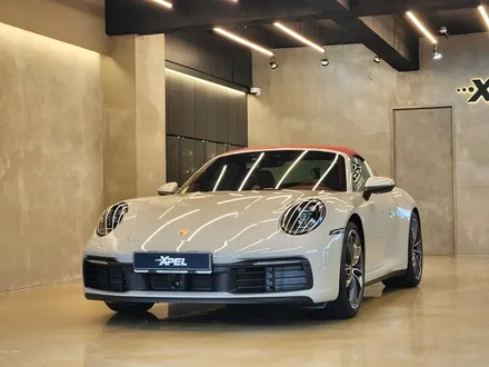 포르쉐 911(992) 타르가4 엑스펠 강남센터 PPF 윈도틴팅(썬팅) 블랙박스 / 서울 강남구