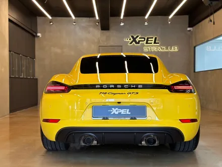 샛노란 포르쉐 718 카이맨 GTS 4.0 광택을 살려봅시다 / 서울 강남구