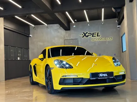 샛노란 포르쉐 718 카이맨 GTS 4.0 광택을 살려봅시다 / 서울 강남구