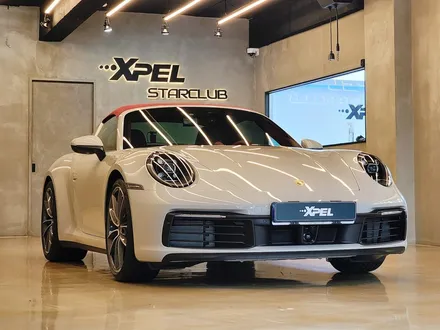 포르쉐 911(992) 타르가4 엑스펠 강남센터 PPF 윈도틴팅(썬팅) 블랙박스 / 서울 강남구