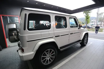 스타클럽 글라스틴트 부천전 벤츠 G바겐 G63 AMG 다이아몬드화이트와 슈어X 필름과의 콜라보 그리고 바겐전용 생활보호PPF 까지 / 수원, 부천, 부평, 인천