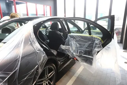 스타클럽 글라스틴트 부천 벤츠 E300 E클래스썬팅 품격에 걸맞은 슈어X 틴팅 필름 시공 + 다이아몬드그릴 교체 / 수원, 부천, 부평, 인천