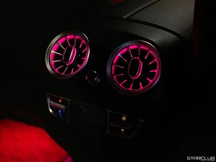 벤츠 x253 GLC 3색 엠비언트에서 64 색상 컨버전 작업과 미드레인지와 송풍구 엠비언트 라이트 3D 전동 트위터 작업까지 모두 스타클럽입니다 / 수원, 부천, 부평, 인천