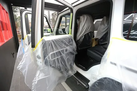 스타클럽 글라스틴트 부천전 벤츠 G바겐 G63 AMG 다이아몬드화이트와 슈어X 필름과의 콜라보 그리고 바겐전용 생활보호PPF 까지 / 수원, 부천, 부평, 인천