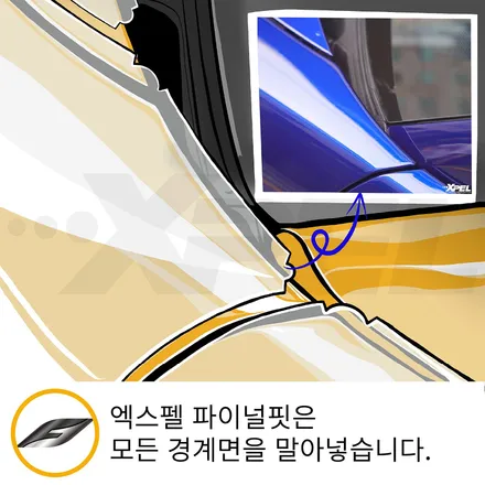 엑스펠(XPEL) 칼재단 NO! 컴퓨터 재단 OK! 벤츠CLS53 무광 전체 PPF 시공기 / 수원, 부천, 부평, 인천