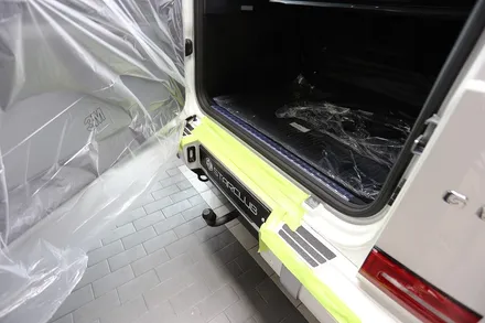 스타클럽 글라스틴트 부천전 벤츠 G바겐 G63 AMG 다이아몬드화이트와 슈어X 필름과의 콜라보 그리고 바겐전용 생활보호PPF 까지 / 수원, 부천, 부평, 인천