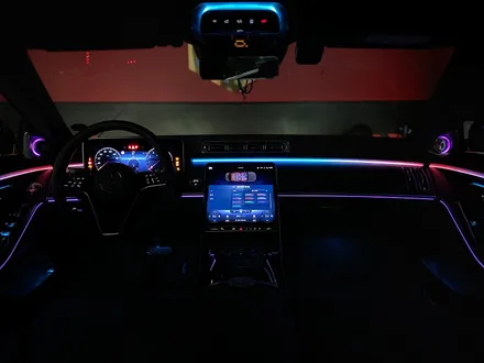 벤츠 S클래스 S580 W223 액티브엠비언트 시공 / 수원, 부천, 부평, 인천