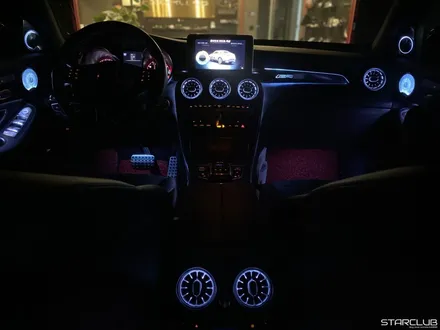 벤츠 x253 GLC 3색 엠비언트에서 64 색상 컨버전 작업과 미드레인지와 송풍구 엠비언트 라이트 3D 전동 트위터 작업까지 모두 스타클럽입니다 / 수원, 부천, 부평, 인천