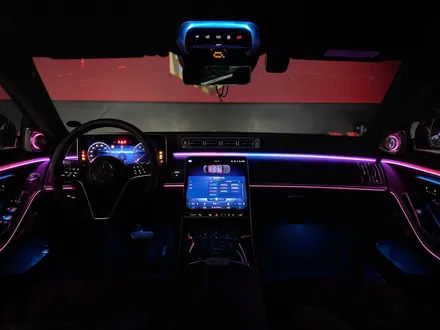 벤츠 S클래스 S580 W223 액티브엠비언트 시공 / 수원, 부천, 부평, 인천