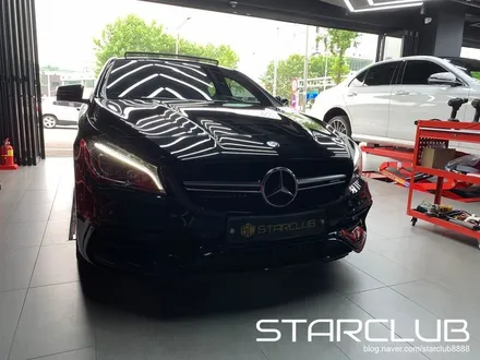 벤츠 c117 CLA 45 AMG 실내 악세사리 GT 세로그릴 장착 / 수원, 부천, 부평, 인천
