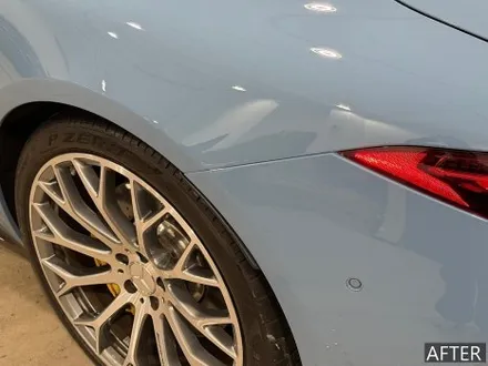 SL 63 AMG 차이나블루 사고 수리하면서 PPF 재시공까지 원스톱 케어 / 수원, 부천, 부평, 인천