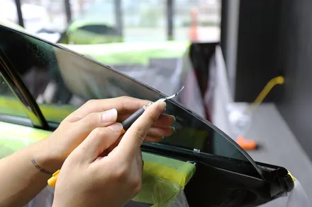 스타클럽 글라스틴트 부천점 벤츠 CLS53 에디션 히아신스 레드 메탈릭 컬러 세로그릴 패키지 로데 필름 시공 / 수원, 부천, 부평, 인천