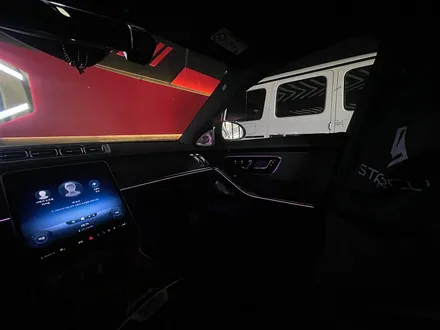 벤츠 S클래스 S580 W223 액티브엠비언트 시공 / 수원, 부천, 부평, 인천