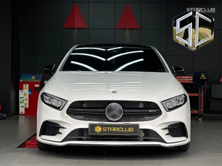 벤츠 A35 AMG 묵직한 블랙 세로그릴 드레스업 후기 / 수원, 부천, 부평, 인천