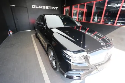 스타클럽 글라스틴트 부천 벤츠 E300 E클래스썬팅 품격에 걸맞은 슈어X 틴팅 필름 시공 + 다이아몬드그릴 교체 / 수원, 부천, 부평, 인천