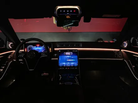 벤츠 S클래스 S580 W223 액티브엠비언트 시공 / 수원, 부천, 부평, 인천
