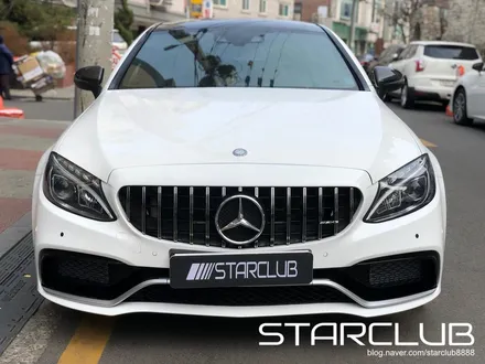 벤츠 w205 C클래스 쿠페 C63 AMG 앞 범퍼 장착 / 수원, 부천, 부평, 인천