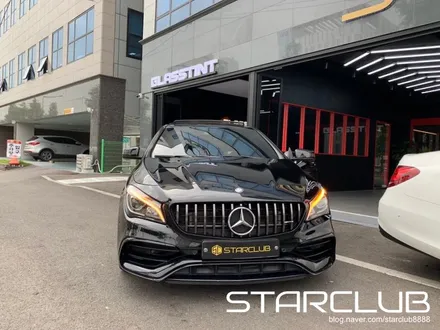 벤츠 c117 CLA 45 AMG 실내 악세사리 GT 세로그릴 장착 / 수원, 부천, 부평, 인천