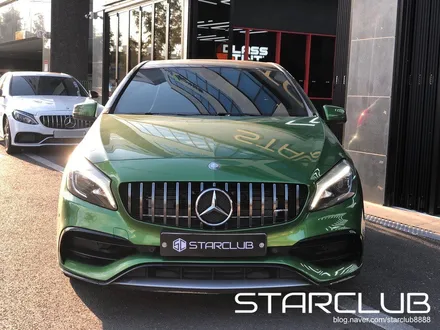 벤츠 w176 A45 AMG 세로그릴 장착 / 수원, 부천, 부평, 인천