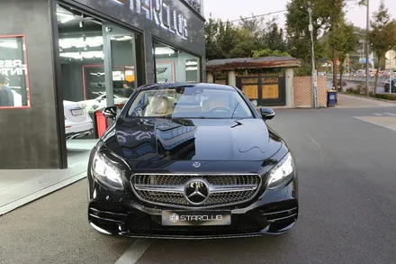 스타클럽 글라스틴트 부천점 벤츠 S450쿠페 썬팅 반사필름 선셋 틴팅으로 한층 멋스러움을 더하셨습니다. / 수원, 부천, 부평, 인천