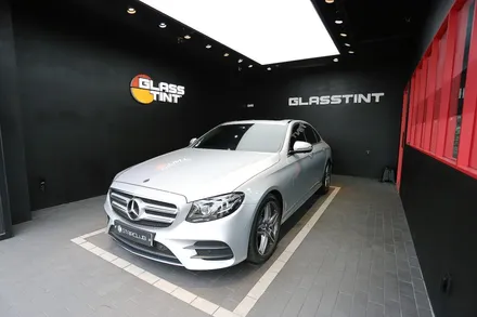 스타클럽 글라스틴트 부천점 벤츠 E300 썬팅 옵틱W 로데 E클래스 가성비 틴팅 필름 시공 / 수원, 부천, 부평, 인천