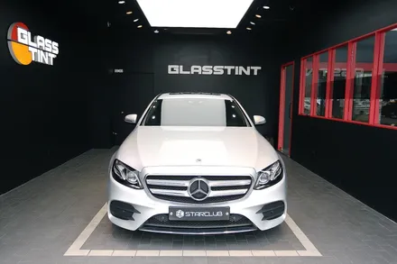 스타클럽 글라스틴트 부천점 벤츠 E300 썬팅 옵틱W 로데 E클래스 가성비 틴팅 필름 시공 / 수원, 부천, 부평, 인천