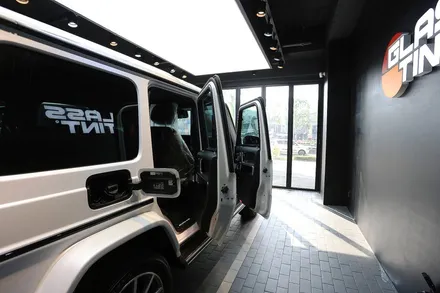 스타클럽 글라스틴트 부천전 벤츠 G바겐 G63 AMG 다이아몬드화이트와 슈어X 필름과의 콜라보 그리고 바겐전용 생활보호PPF 까지 / 수원, 부천, 부평, 인천