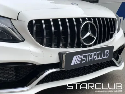 벤츠 w205 C클래스 쿠페 C63 AMG 앞 범퍼 장착 / 수원, 부천, 부평, 인천