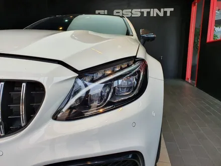 벤츠 AMG C63S 헤드라이트 보호 PPF시공 글라스틴트 ALS 스타클럽 부천점 / 수원, 부천, 부평, 인천