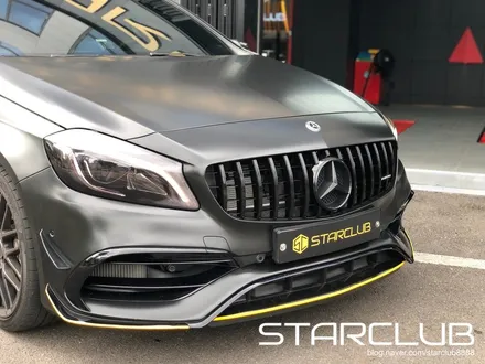 벤츠 w176 A 45 AMG GT 블랙 세로그릴 장착 / 수원, 부천, 부평, 인천