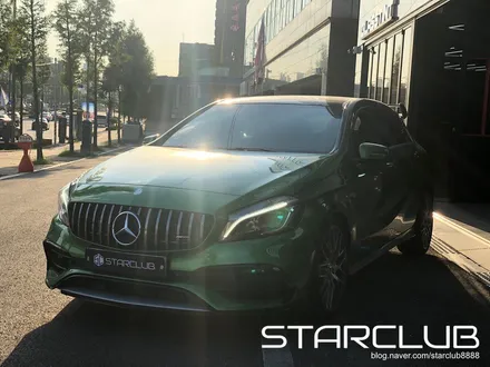 벤츠 w176 A45 AMG 세로그릴 장착 / 수원, 부천, 부평, 인천