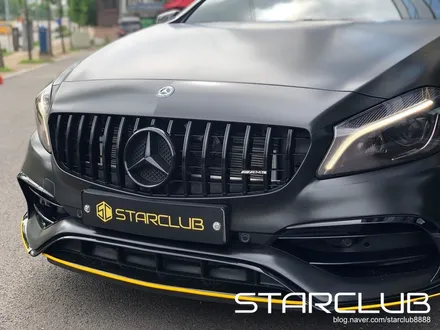 벤츠 w176 A 45 AMG GT 블랙 세로그릴 장착 / 수원, 부천, 부평, 인천