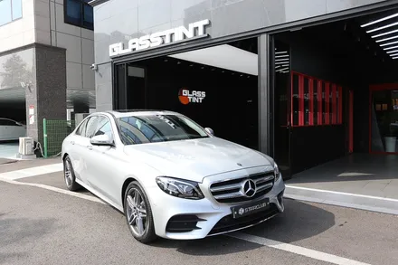 스타클럽 글라스틴트 부천점 벤츠 E300 썬팅 옵틱W 로데 E클래스 가성비 틴팅 필름 시공 / 수원, 부천, 부평, 인천