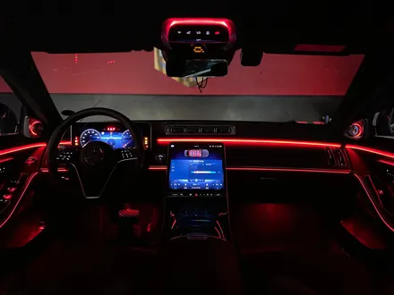벤츠 S클래스 S580 W223 액티브엠비언트 시공 / 수원, 부천, 부평, 인천