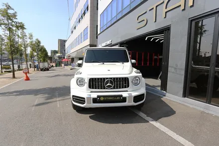 스타클럽 글라스틴트 부천전 벤츠 G바겐 G63 AMG 다이아몬드화이트와 슈어X 필름과의 콜라보 그리고 바겐전용 생활보호PPF 까지 / 수원, 부천, 부평, 인천