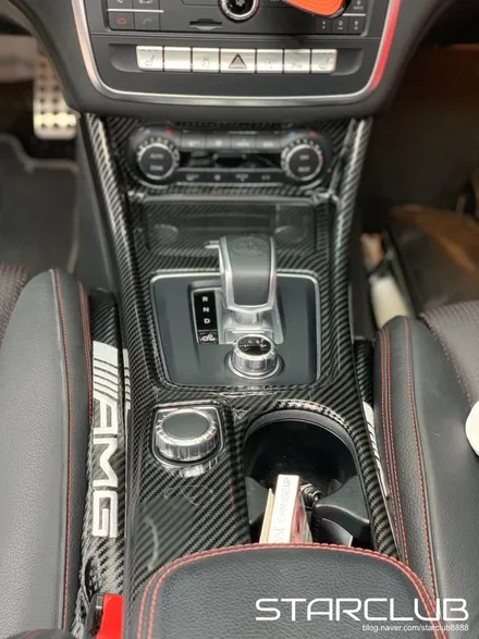 벤츠 c117 CLA 45 AMG 실내 악세사리 GT 세로그릴 장착 / 수원, 부천, 부평, 인천