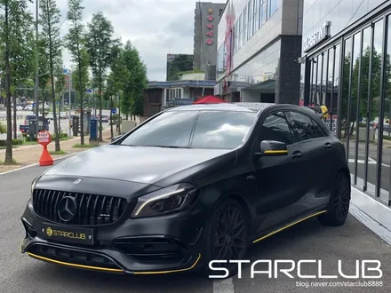 벤츠 w176 A 45 AMG GT 블랙 세로그릴 장착 / 수원, 부천, 부평, 인천