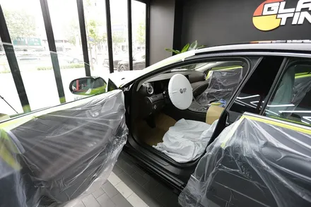 스타클럽 글라스틴트 부천점 프리미엄마스터 슈어X 수입차틴팅 시공 CLS 400D 벤츠썬팅 / 수원, 부천, 부평, 인천