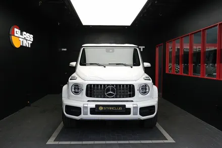 스타클럽 글라스틴트 부천전 벤츠 G바겐 G63 AMG 다이아몬드화이트와 슈어X 필름과의 콜라보 그리고 바겐전용 생활보호PPF 까지 / 수원, 부천, 부평, 인천