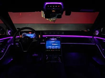 벤츠 S클래스 S580 W223 액티브엠비언트 시공 / 수원, 부천, 부평, 인천