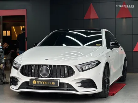 벤츠 A35 AMG 묵직한 블랙 세로그릴 드레스업 후기 / 수원, 부천, 부평, 인천