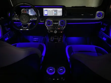 스타클럽 벤츠 G바겐 G400d 순정LED 송풍구 엠비언트/ 리얼카본 트림 교체 시공~ 없으면 서운합니다! / 수원, 부천, 부평, 인천