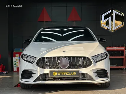 벤츠 A35 AMG, 깔끔한 블랙 세로그릴 튜닝 / 수원, 부천, 부평, 인천