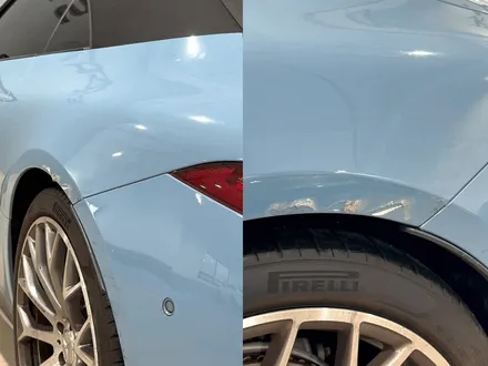 SL 63 AMG 차이나블루 사고 수리하면서 PPF 재시공까지 원스톱 케어 / 수원, 부천, 부평, 인천
