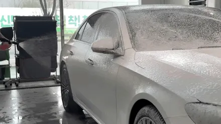 벤츠 E클래스 E450 4matic 탈거없는 전체 PPF시공 / 수원, 부천, 부평, 인천