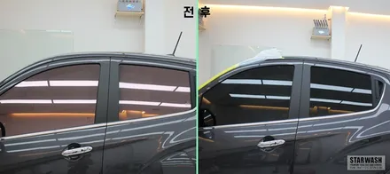 전주썬팅재시공으로 차가 달라보이네~ / 군산시 나운동
