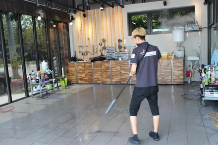 벤츠 C클래스 군산 썬팅 재시공으로 완벽하게!! / 군산시 나운동