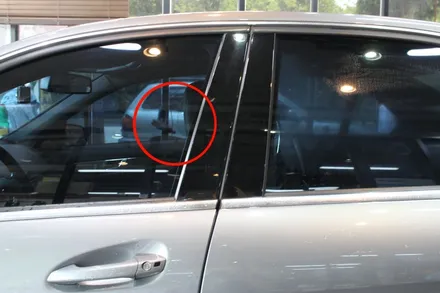 벤츠 C클래스 군산 썬팅 재시공으로 완벽하게!! / 군산시 나운동