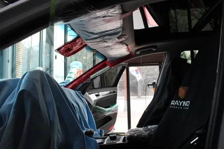 군산 썬팅, 제네시스 썬팅/언더코팅 시공은 스타워시가 답! / 군산시 나운동